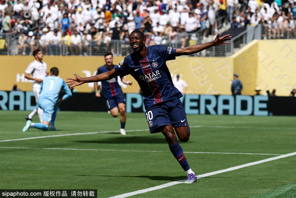 拉斯维加斯王牌VS华盛顿神秘人_世俱杯-登贝莱传射法比安双响 巴黎4-0皇马进决赛