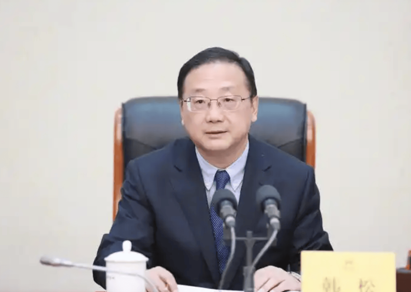 皇冠信用网代理_西安市人大常委会主任韩松任上被查皇冠信用网代理，上月曾主持会议 曾执掌国内首个内陆港多年