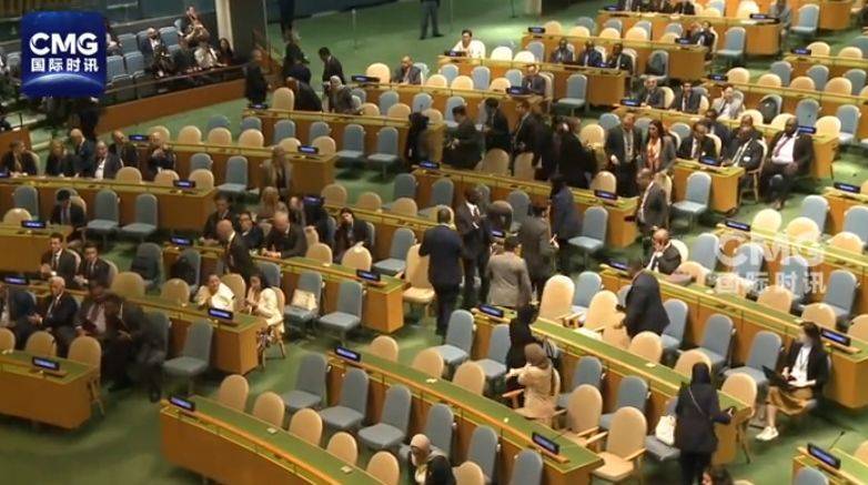 皇冠信用网登2代理_内塔尼亚胡在联合国大会演讲皇冠信用网登2代理,多国代表离场!特朗普:不会允许以色列吞并约旦河西岸